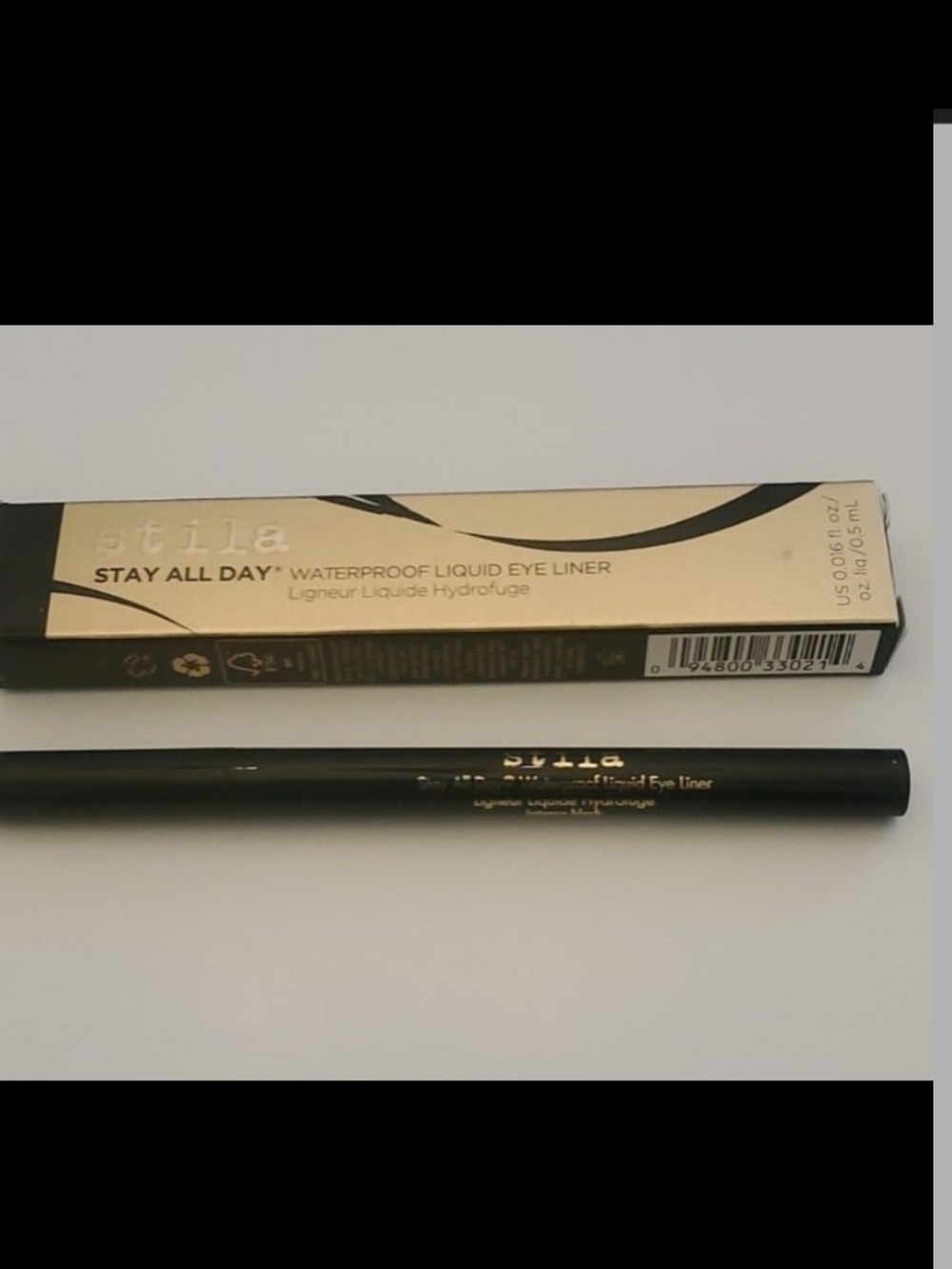 Stila Stay All Day Waterproof Liquid Eyeliner INTENSE BLACK. BNIB - Picture 4 of 4